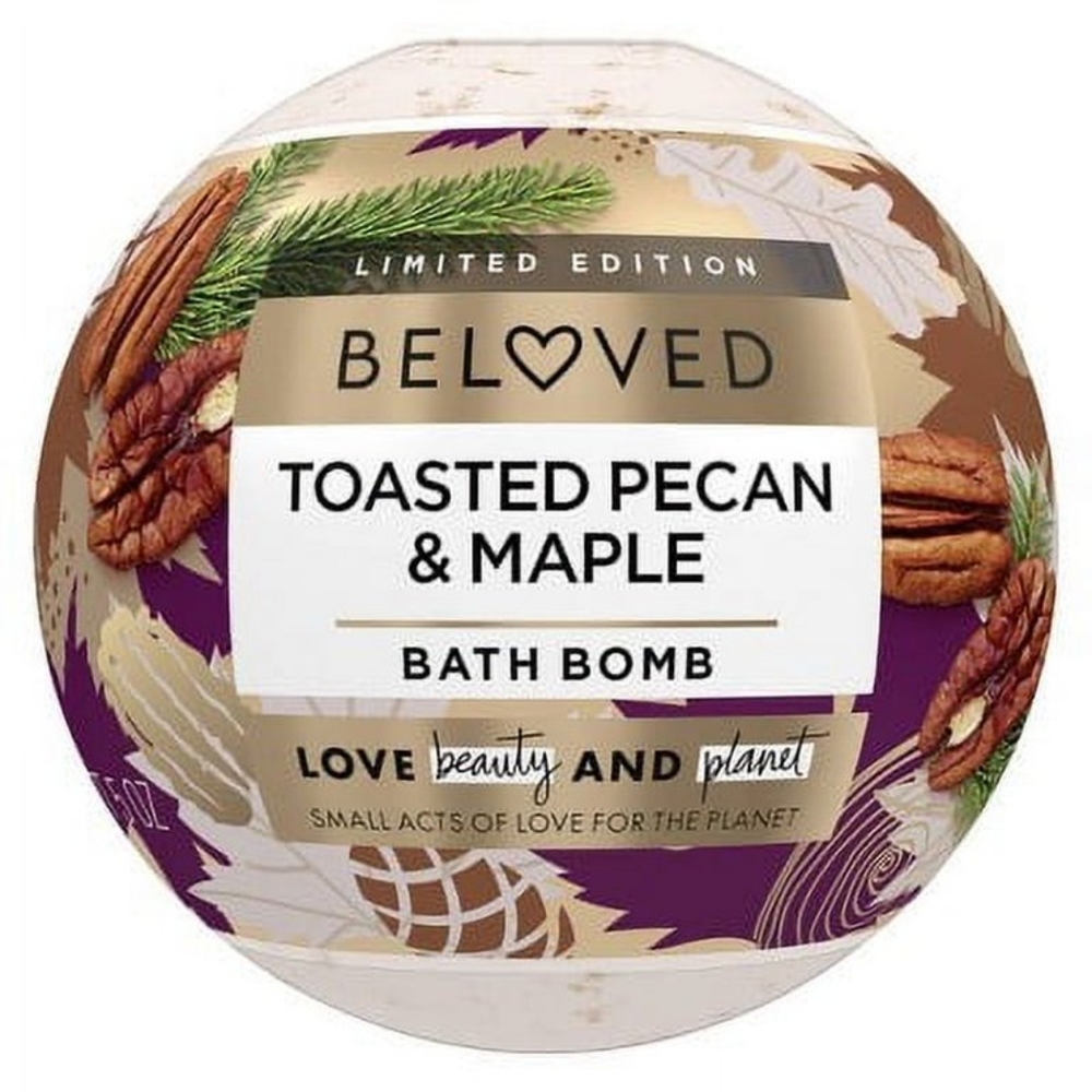 Limited Edition Love Beauty Beloved Toasted Pecan & Maple cupcake Bath Bomb